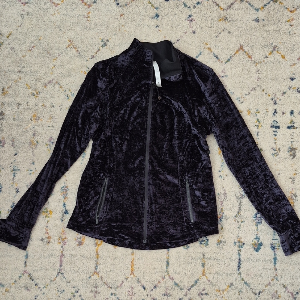 lululemon athletica Black Velvet Hoodie